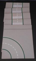 Lego - 6x wegplaten 32x32, Ophalen of Verzenden, Gebruikt, Losse stenen, Lego
