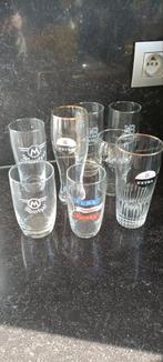 Lotje van 8 oude bier glazen Duvel Moortgat Breendonk Puurs, Enlèvement ou Envoi, Duvel