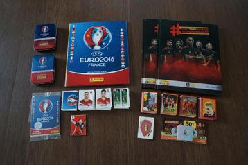 Panini UEFA Euro 2016 France verzameling  2 volledige albums beschikbaar voor biedingen
