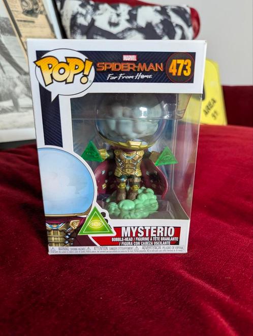 Funko Pop Spider-Man ver van huis #473 — Mysterio, Verzamelen, Beelden en Beeldjes, Zo goed als nieuw, Ophalen of Verzenden