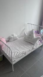 Uitbreidbaar kinderbed met boxspring en matras aangepast aan, Ophalen of Verzenden, Zo goed als nieuw, Eenpersoons, Verstelbaar