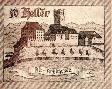 ÖSTERREICH:1920: (Notgeld) GUTSCHEIN der Gemeinde ALT-ARBING beschikbaar voor biedingen