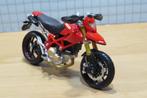 Ducati Hypermotard 1100S 1:18 Maisto blister, Ophalen of Verzenden, Nieuw, Motor, Maisto