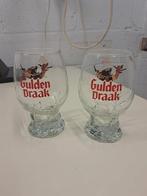 2 gulden draak bierglazen 25,33 of 50 cl, Verzamelen, Ophalen of Verzenden, Nieuw, Glas of Glazen, Overige merken