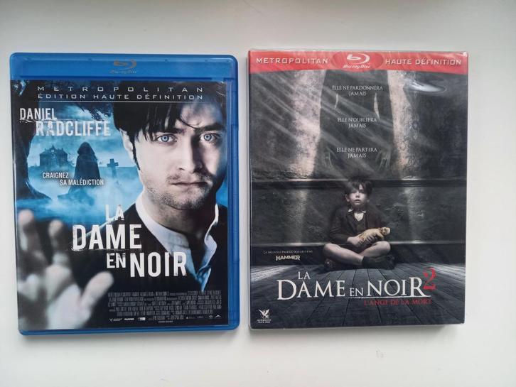2 blu ray la dame en noir 1 et 2 état neuf, Cd's en Dvd's, Blu-ray, Nieuw in verpakking, Horror, Ophalen of Verzenden