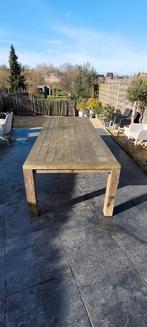 Table en Teck 3m L 1m10 l 75 cm H, Jardin & Terrasse, Tables de jardin, Enlèvement ou Envoi