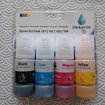 Set de bouteilles d'encre Epson 102  