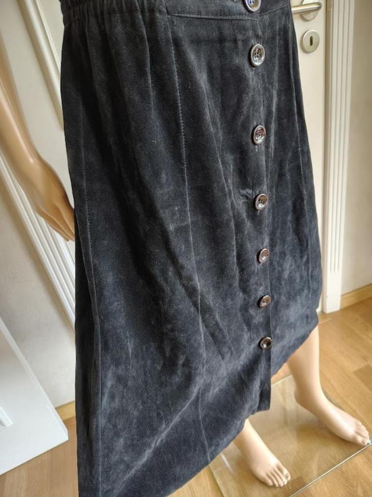 vintage fluwelen ? floeren ? rok, Kleding | Dames, Rokken, Maat 42/44 (L), Ophalen of Verzenden