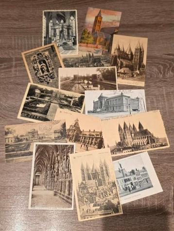 70 anciennes cartes postales Tournai  beschikbaar voor biedingen