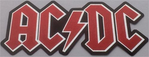 ACDC metallic sticker #2, Verzamelen, Muziek, Artiesten en Beroemdheden, Nieuw, Verzenden