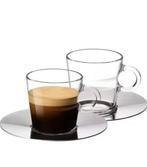 Nespresso Set Glass Collection Espresso 2x Cups, Ophalen of Verzenden