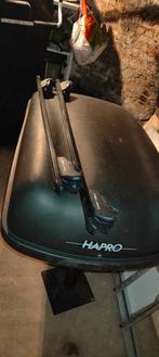 dakkoffer met Hapro dakbarrières met sleutels, Autos : Divers, Coffres de toit, Comme neuf, Enlèvement ou Envoi