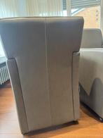 Lederen hoek salon met stoelen, Huis en Inrichting, Ophalen, Gebruikt, Leer, Modern