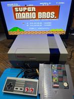 Nintendo NES + 3 jeux, Ophalen of Verzenden, Zo goed als nieuw, Met games