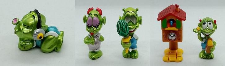 Galaxini / Super Spacys Aliens / Stralunati - Disco Mix & Ga, Verzamelen, Verrassingseieren, Gebruikt, Hardplasticfiguren, Ophalen of Verzenden