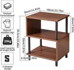 petite table d'appoint | Noyer | LIVRAISON GRATUITE, Neuf, -, -, AIBIJU