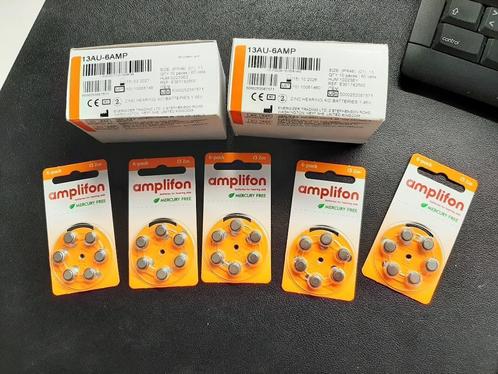 Amplifon batteries 13 Zas - 6 pack voor hoortoestel, Diversen, Overige Diversen, Nieuw, Ophalen