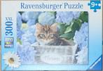 Puzzel Ravensburger 300xxl kitten, Kinderen en Baby's, Ophalen of Verzenden, Meer dan 50 stukjes, Gebruikt