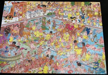 Puzzel Jan Van Haasteren - Op hete kolen beschikbaar voor biedingen