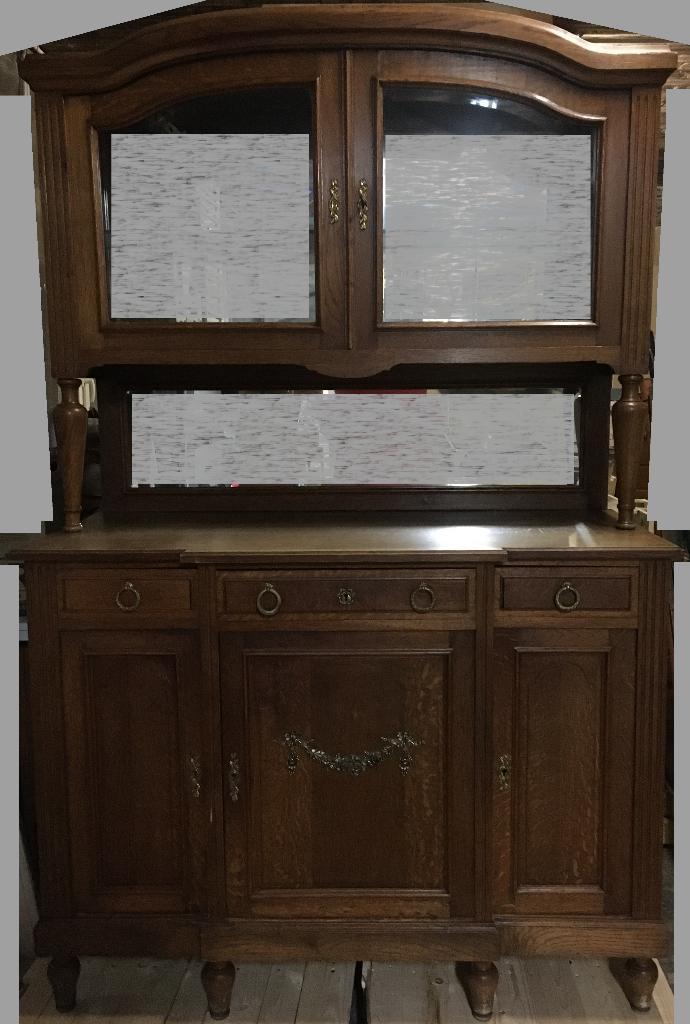 Vitrinekast, Huis en Inrichting, Kasten | Vitrinekasten, Gebruikt, 150 tot 200 cm, 100 tot 150 cm, 50 tot 75 cm, Met lade(s), Met deur(en)