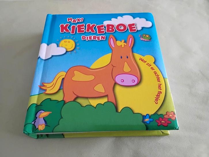 Boekje Maxi KIEKEBOE dieren, Livres, Livres pour enfants | 0 an et plus, Comme neuf, Enlèvement