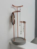 Tesora Jewelry Stand Copper - Brass, Verzenden, Zo goed als nieuw, Overige kleuren, Overige materialen
