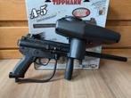 Tippmann A-5 met barrel kit, volledige paintballuitrusting, Sports & Fitness, Sports & Fitness Autre, Enlèvement ou Envoi, Comme neuf