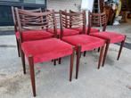 Prachtige set van 6 vintage stoelen te koop, Huis en Inrichting, Stoelen, Gebruikt, Ophalen of Verzenden