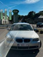 BMW 5 Reeks E60 – Benzine + LPG – Full Option, 4 deurs, Leder, Berline, Grijs