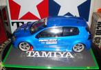 Tamiya TT-01 (TT01) met een VW Golf V karrosserie + opties, Hobby en Vrije tijd, Elektro, Gebruikt, Verzenden, Schaal 1:10