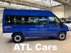 Ford Transit 2.4 Diesel | WEBASTO | 8+1 LANG | AIRCO, Auto's, Gebruikt, 4 cilinders, Blauw, 9 zetels