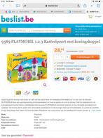 Playmobil 123 kasteel nr 9389, Ophalen of Verzenden, Zo goed als nieuw