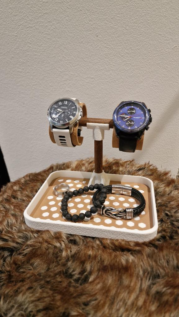 Minimalistische Juwelenorganizer voor Nachtkastje of Bureau, Maison & Meubles, Chambre à coucher | Tables de chevet, Neuf, Moins de 55 cm