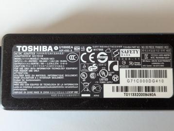 Toshiba adapter batterijlader model U1000EA, Enlèvement ou Envoi, Comme neuf, Toshiba