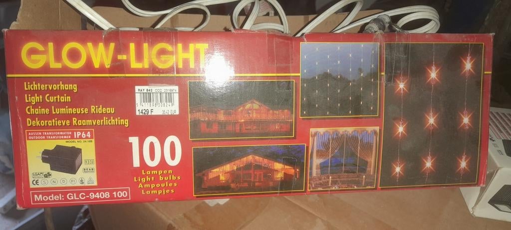 Decoration de Noël Rideaux de lumière +/- 80 cm, Enlèvement, Comme neuf