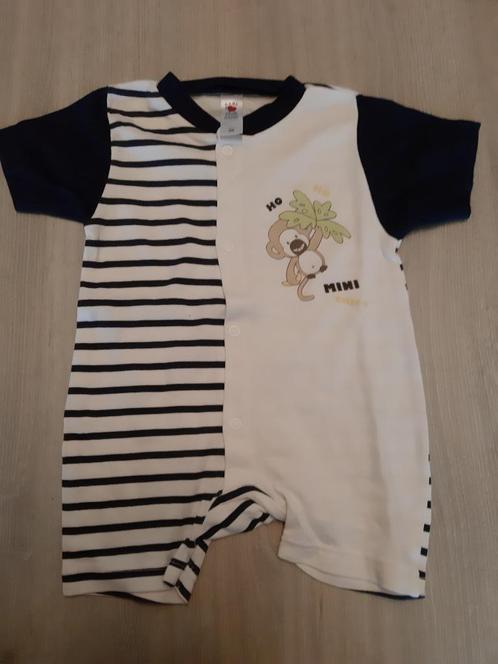 Pyjama met korte mouw (3 stuks), maat 68, Kinderen en Baby's, Babykleding | Maat 68, Gebruikt, Jongetje, Nacht- of Onderkleding