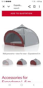 expo dome 6 meter, Ophalen, Gebruikt