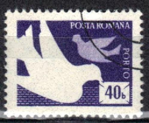 Roemenie 1974 - Yvert 136aTX - Postsymbolen (ST), Postzegels en Munten, Postzegels | Europa | Overig, Gestempeld, Overige landen