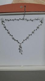 Collier en métal argenté pour femme, Cheté & Laroche-NOUVEAU, Enlèvement, Neuf, Autres matériaux, Réglable