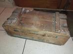 Franse munitiekist voor Militaria, Ophalen of Verzenden, Landmacht, Kist of Geocache
