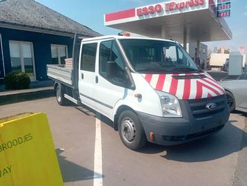 Ford Transit 125T350 euro 5 met maar 74000 km, Achterwielaandrijving, 4 cilinders, Wit, Bedrijf