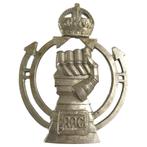 British Army - Royal Armoured Corps Cap Badge, Ophalen of Verzenden, Landmacht, Embleem of Badge