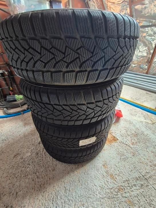 winterset FORD fiesta, focus, puma. incl tpms sensoren, Auto-onderdelen, Banden en Velgen, Velg(en), Winterbanden, 15 inch, 195 mm