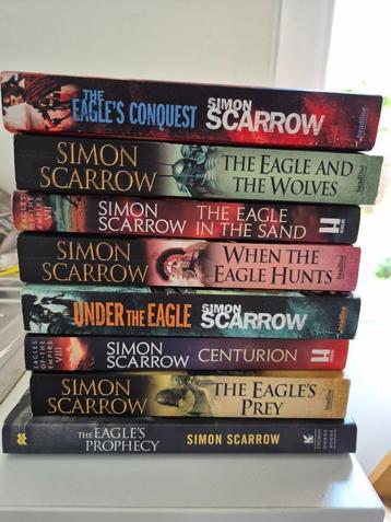 boekenpakket Simon Scarrow beschikbaar voor biedingen