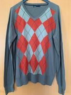 Pull homme en V Jules - T. XL - kali (ou fumé ?) + losanges, Kleding | Heren, Truien en Vesten, Jules, Maat 56/58 (XL), Ophalen of Verzenden