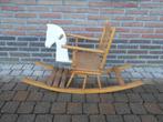 houten schommelpaard, Ophalen
