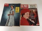 Set van 2 vintage weekbladen De post Koningin Elisabeth, Verzamelen, Ophalen of Verzenden, Tijdschrift
