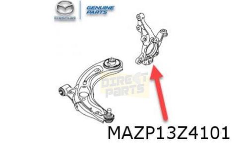 Mazda 2 (2/20-) Fusee Links Origineel! D09J33031, Auto-onderdelen, Ophanging en Onderstel, Mazda, Nieuw, Ophalen of Verzenden