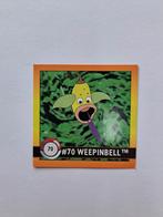 Pokemon-stickers Artbox 1999/Weepinbell #70 Edition1, Nieuw, Booster, Verzenden
