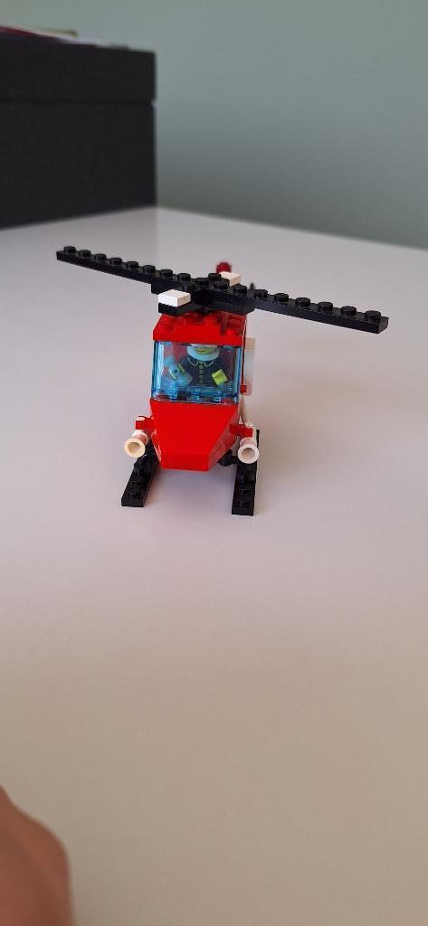 legoland brandweerhelikopter, Kinderen en Baby's, Speelgoed | Duplo en Lego, Gebruikt, Lego, Complete set, Ophalen